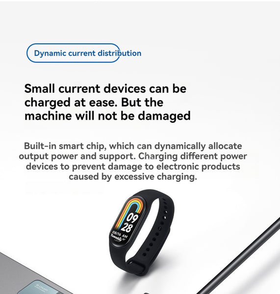 Xiaomi 67W Desktop Fast Charging Socket Pro USB-A USB-C AC 2500W MAX Power Strip Docking Station HDMI 7in1 With 6A Data Line