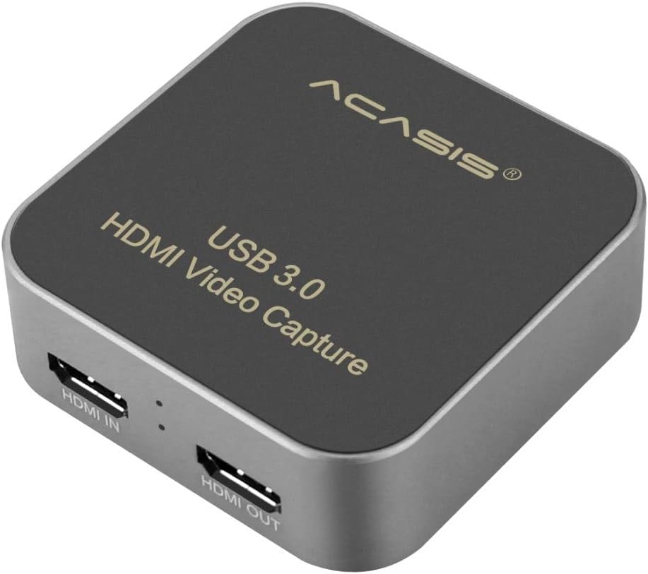 New Acasis AC-HDCP USB HDMI to Type-C Capture Card 1080P HD