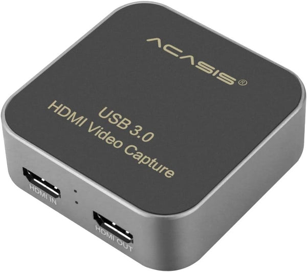 New Acasis AC-HDCP USB 3.0 HDMI to Type-C Capture Card 1080P HD Video Box Drive-Free for TV PC PS4 Game Live Stream for Windows Linux Os X… B081SZ47X7