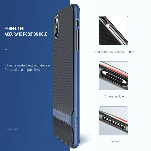 Rock Royce Ultra Slim Hard Cover Case for 2018 iPhone XS/Max, Premium Classic